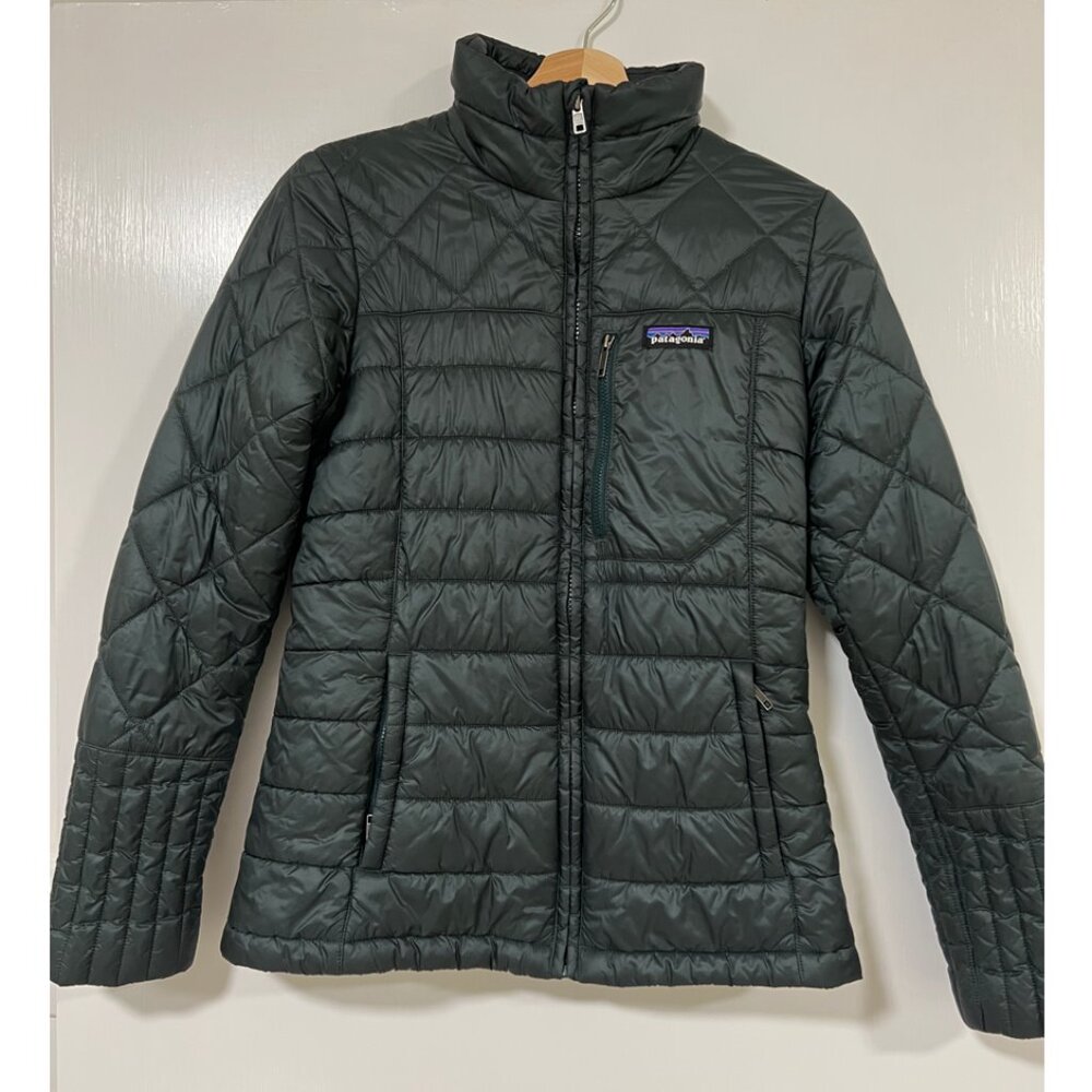 Patagonia Radalie Insulated Jacket Womens Puffer Forest Green Size XS